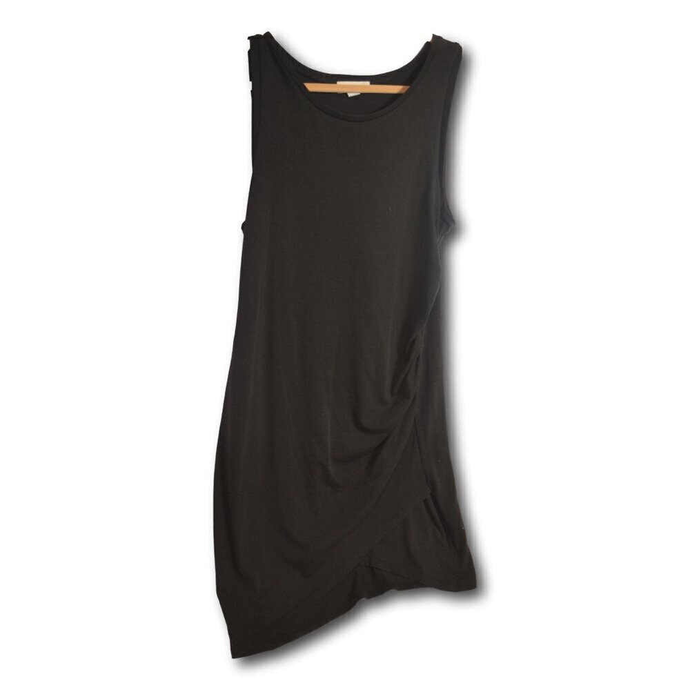 TREASURE & BOND Women's Ruched Side Sleeveless Midi Dress Size: XL